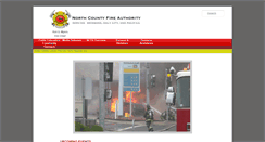 Desktop Screenshot of northcountyfire.org